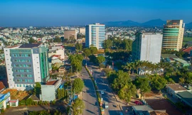 Một góc thành phố Pleiku (ảnh Phan Nguyên)