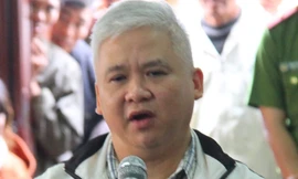 Bị cáo Sửu cho biết đã tập huấn cho công nhân đi giải tỏa đất người dân