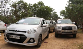 Ô tô của các đối tượng chơi bạc