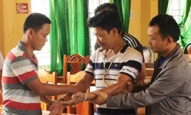 Đối tượng Trần Văn Cường (Ảnh Hồng Thuấn)