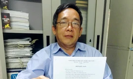 Ông Hồ Sỹ Nhân viết đơn kêu oan là nhắn tin nặc danh chỉ để chống tiêu cực