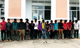 Nhóm thanh niên làng Klá