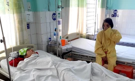  Anh Thanh bị thương nặng được cấp cứu tại bệnh viện Đa khoa tỉnh Gia Lai
