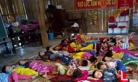 Trường tốc mái sau bão, 37 học sinh phải đi học tạm