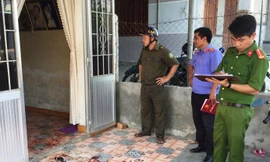 Lực lượng chức năng khám nghiệm hiện trường