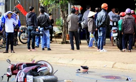 Hiện trường vụ tai nạn