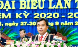 Bí thư Tỉnh uỷ Gia Lai Hồ Văn Niên. Ảnh Đức Thuỵ