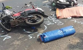 Hiện trường vụ tai nạn