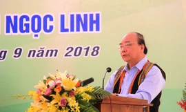 Thủ tướng phát biểu chỉ đạo tại Lễ Khánh thành Trung tâm quốc gia Nghiên cứu và phát triển sâm Ngọc Linh.