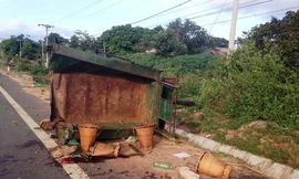 Hiện trường vụ tai nạn