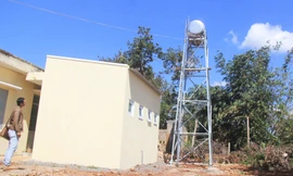 Công trình vệ sinh tại Trạm Y tế xã Ia Glai thi công gần xong rồi mới mời thầu 