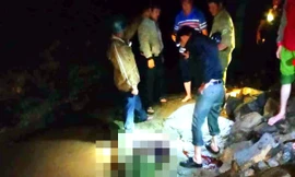 Hiện trường nơi người đàn ông tử vong