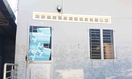 Phòng trọ số 12A nơi xảy ra vụ án