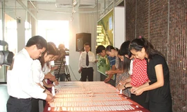 Bốc thăm mua nhà tại một dự án bất động sản Hà Nội