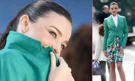 Miranda Kerr cuốn hút giữa đường phố New York