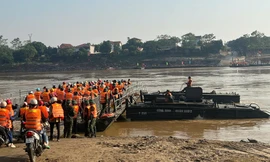 Ngày nghỉ của lính Công binh 