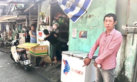 Tuấn tại hiện trường.