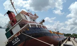 Hiện trường vụ việc.