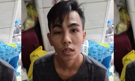 Nghi phạm Trương Đức Huy bị bắt 2 ngày sau khi gây án.