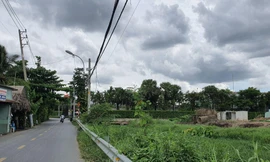 Khu vực phát hiện thi thể nạn nhân.