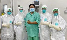 Bệnh nhân đã hồi phục và có xét nghiệm âm tính lần 1.