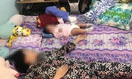 Sản phụ liệt nửa người sau mổ bắt con.