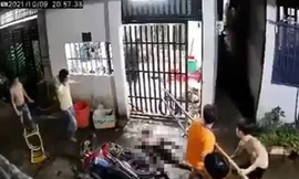 Hiện trường vụ việc.