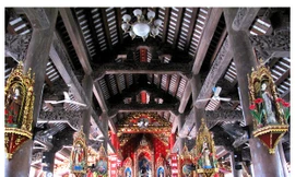 Vẻ đẹp nhà thờ 130 tuổi ở Nam Định trước khi bị cháy rụi