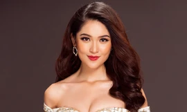 Thùy Dung sang trọng và lộng lẫy trước thềm Hoa hậu Quốc tế