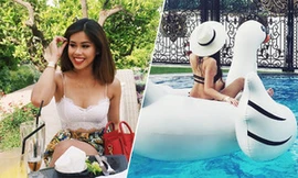 Thú du lịch sang chảnh của ba hotgirl 'hội con nhà giàu Việt'