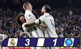 Ronaldo im tiếng, Real vẫn dễ dàng bắt nạt Napoli