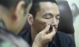 22 giây hô biến NSƯT Trung Anh thành Lương Bổng mặt sẹo 