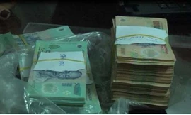 Số tiền tang vật.