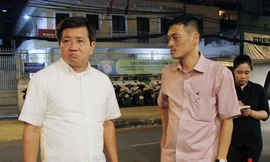 Ông Đoàn Ngọc Hải ra quân đêm 9/9. Ảnh: VnExpress.