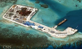 Trung Quốc bồi đắp trái phép các đảo trên khu vực Biển Đông. (Nguồn: CSIS)