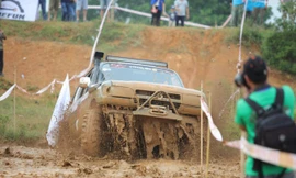 Giải đua xe ô tô địa hình Việt Nam 2017 kết thúc tốt đẹp.