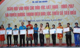 Tuyên dương 51 gương thanh niên dân tộc thiểu số tiêu biểu năm 2017.