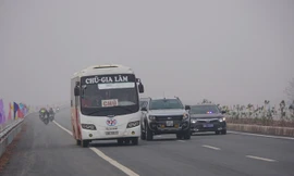 Cao tốc Bắc Giang – Lạng Sơn lỡ hẹn vì nhà đầu tư không đủ tiềm lực tài chính (trong ảnh là cao tốc đã nối thông từ Hà Nội đến Bắc Giang). Ảnh: Bảo An.