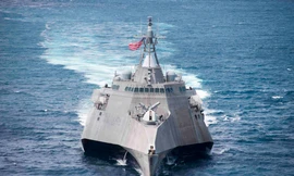 Tàu tàu tác chiến ven bờ USS Coronado (LCS 4). Ảnh: Hải quân Mỹ.