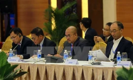 Đại biểu dự phiên họp kỹ thuật thứ 2 Hội nghị các Quan chức cao cấp APEC về Quản lý thiên tai lần thứ 11. Ảnh: Thanh Tùng/TTXVN.