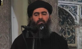 Thủ lĩnh IS Abu Bakr al-Baghdadi.