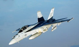 F/A-18E/F Super Hornet có thể là lựa chọn thay thế F-35. Ảnh: Wikipedia.
