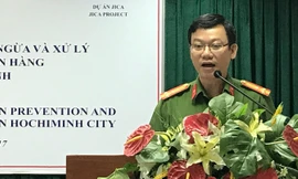 Thượng tá Vũ Như Hà, trưởng phòng PC46, Công an TPHCM.