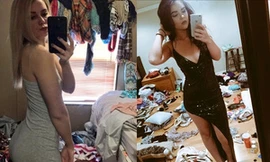 Tung ảnh sống ảo, girl xinh bị chửi 'sấp mặt' vì phòng bẩn như bãi rác