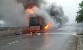 Hiện trường vụ việc.