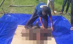 Thi thể anh P. được bàn giao cho gia đình.