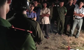 Hiện trường vụ việc.