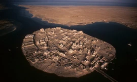 Thị trấn đảo Suakin ở phía đông bắc Sudan.