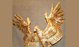 ‘Kiệt tác’ từ gỗ bào