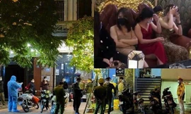 Hà Nội: Cảnh sát kiểm tra quán karaoke 'chui', có 3 nhân viên dương tính SARS-CoV-2